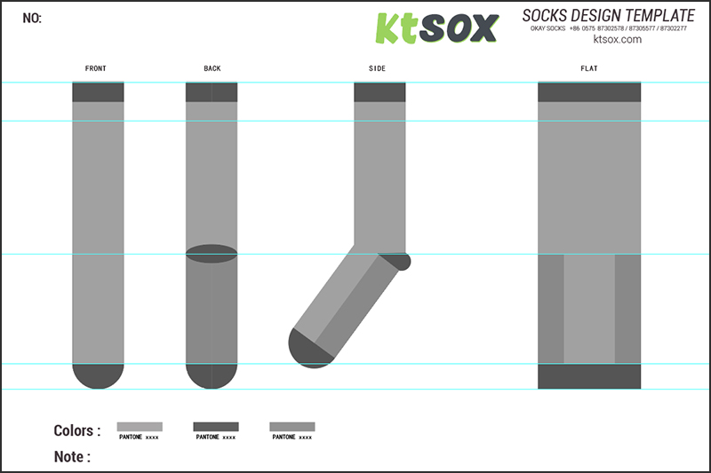 Download Design Socks With Free Templates And Illustrator Manufacturer Factory Ktsox